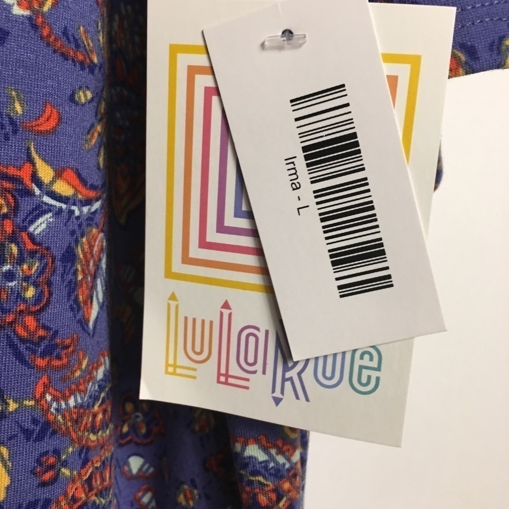 * 3 for $36* Lularoe Irma Tunic Large - Picture 3 of 3